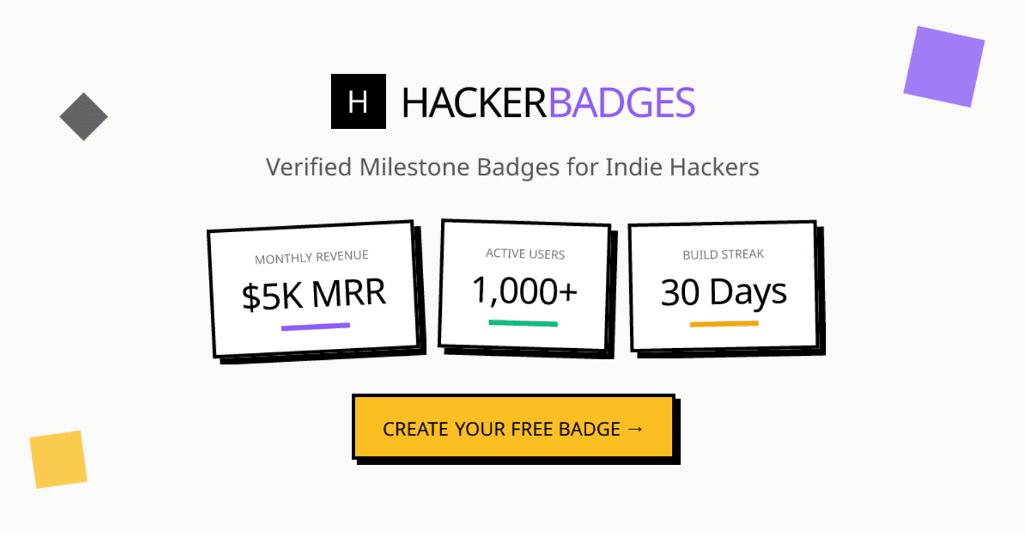 HackerBadges  - Product Images - Image 1