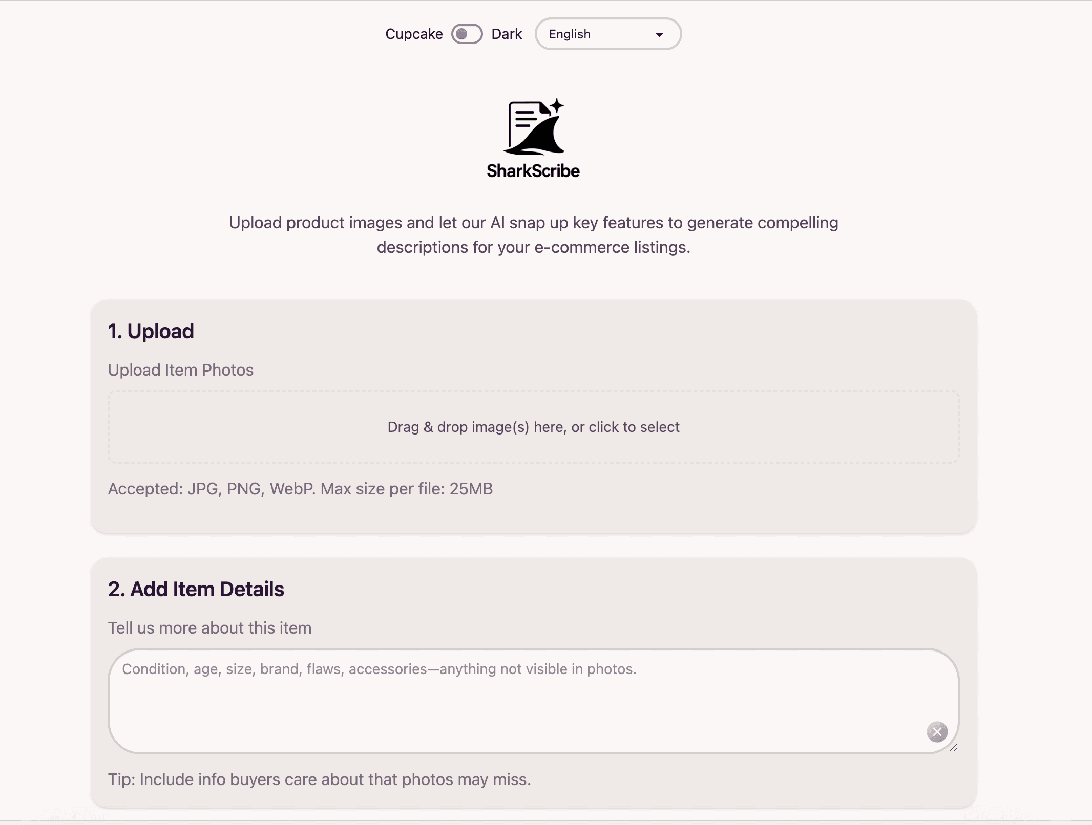 SharkScribe AI - Product Images - Image 1