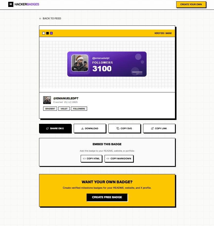 HackerBadges  - Product Images - Image 4