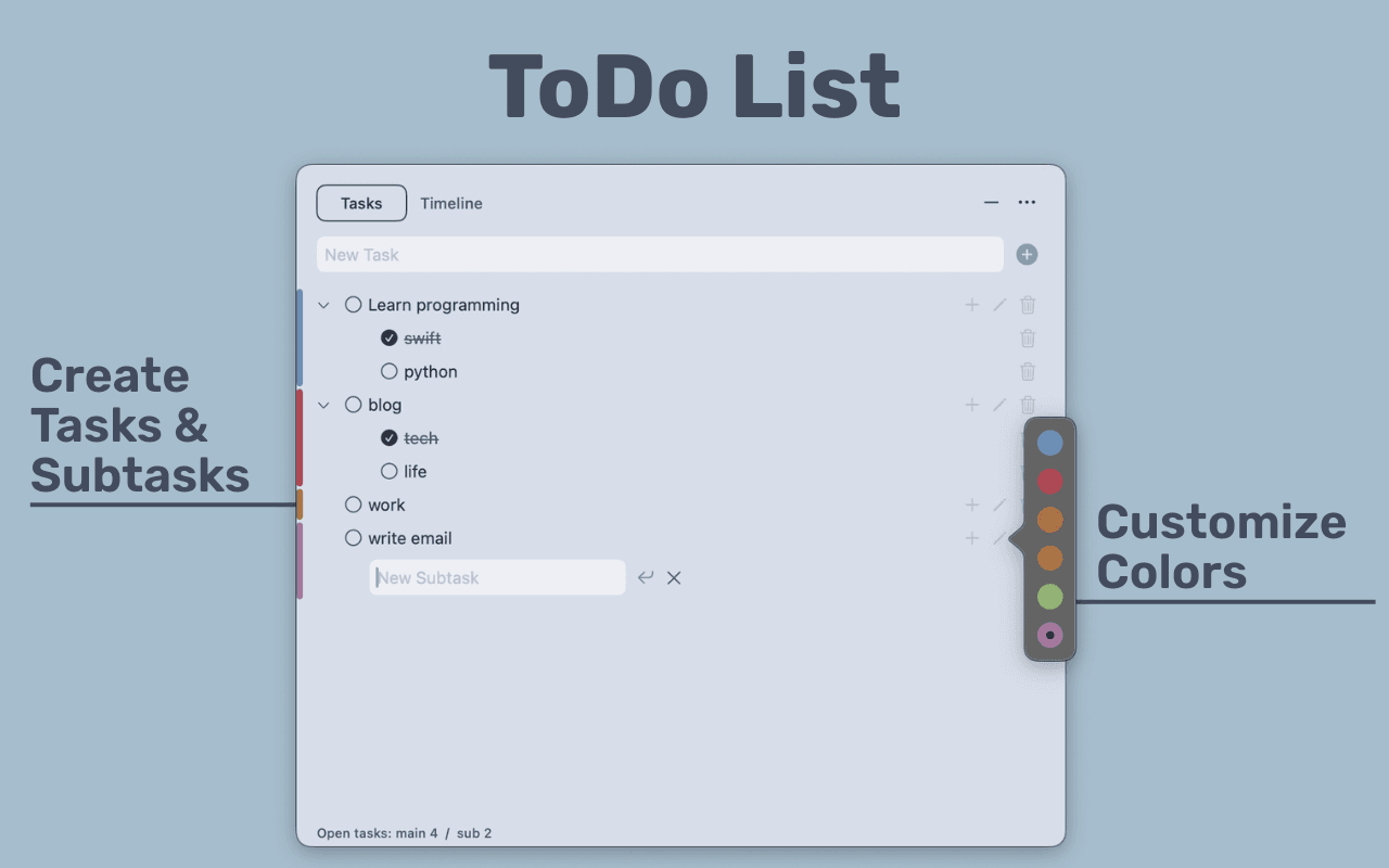 TaskLine - Todo & Timeline - Product Images - Image 2