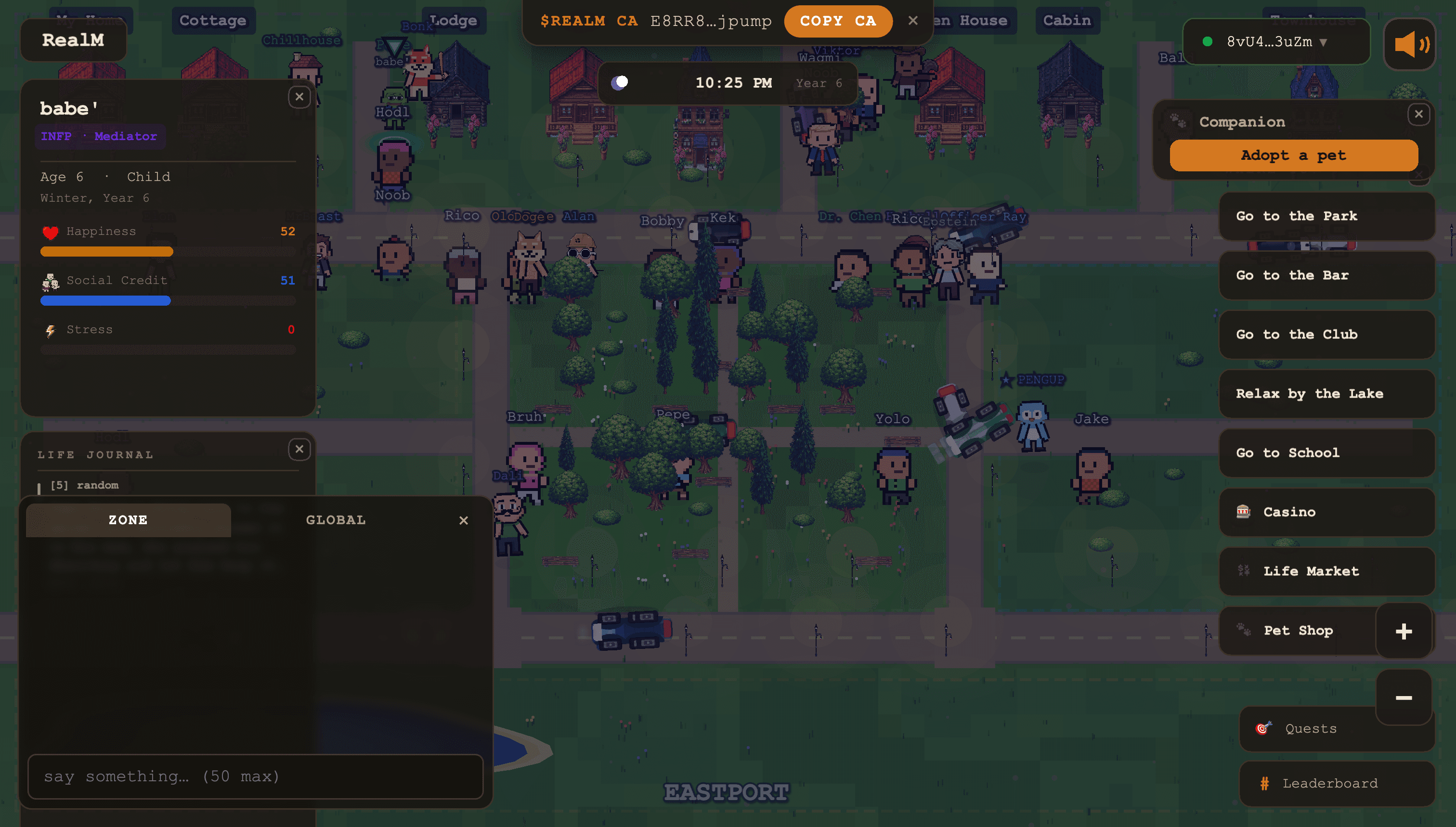 RealM: Live a full human life onchain with RealM | Orynth