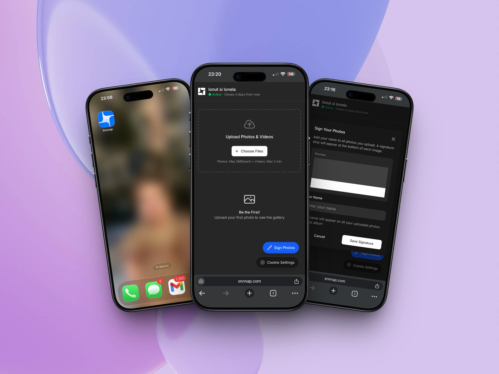 Snnnap - Digital albums for guests - Product Images - Image 3