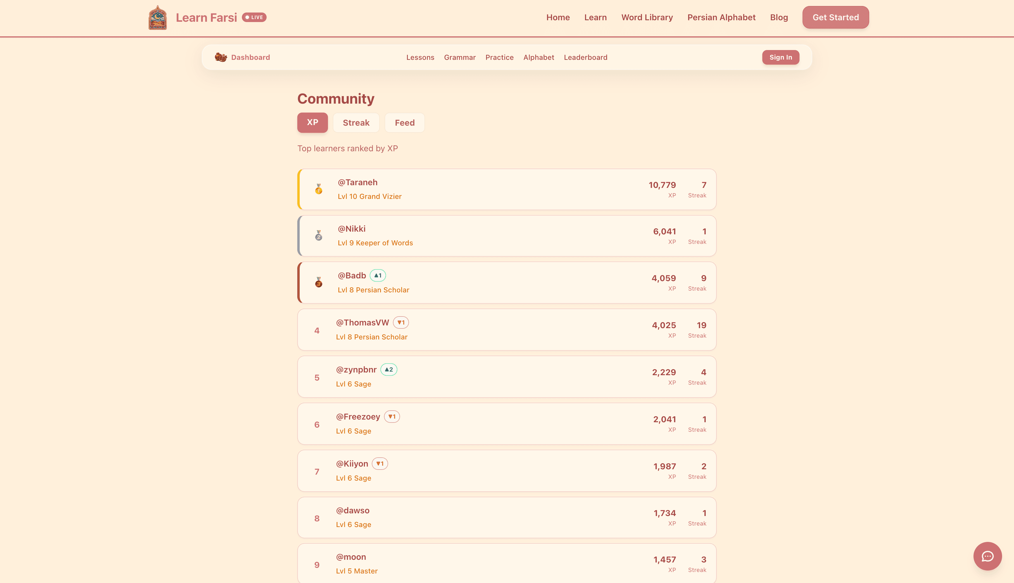 Learn Farsi: Learn Farsi free, daily, and actually remember it. | Orynth