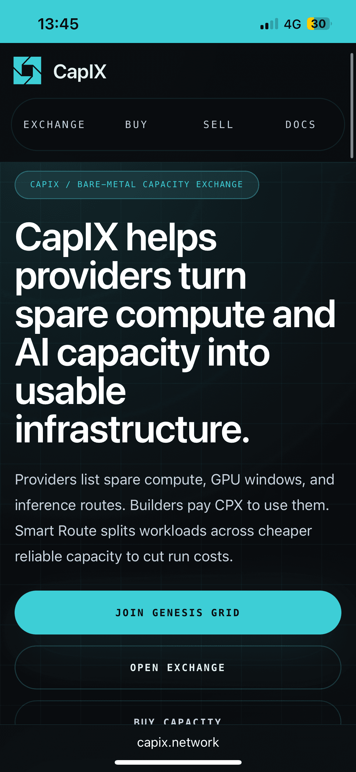 CapIX Protocol: CapIX is the liquid compute capacity and inference ...