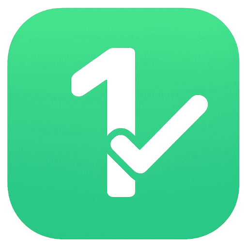 1 Task Daily App logo