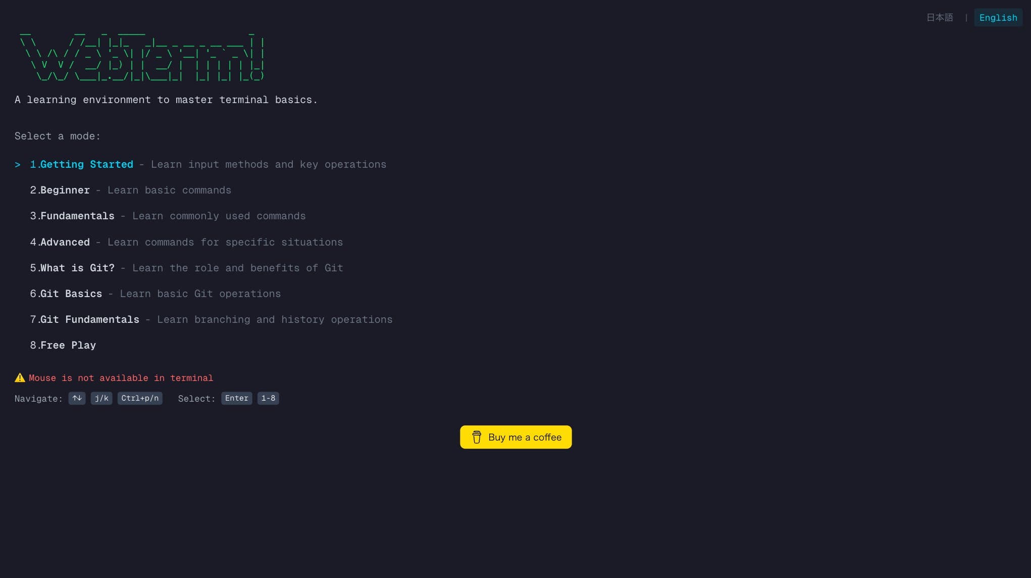 WebTerm: A browser terminal sandbox for learning CLI without fear | Orynth