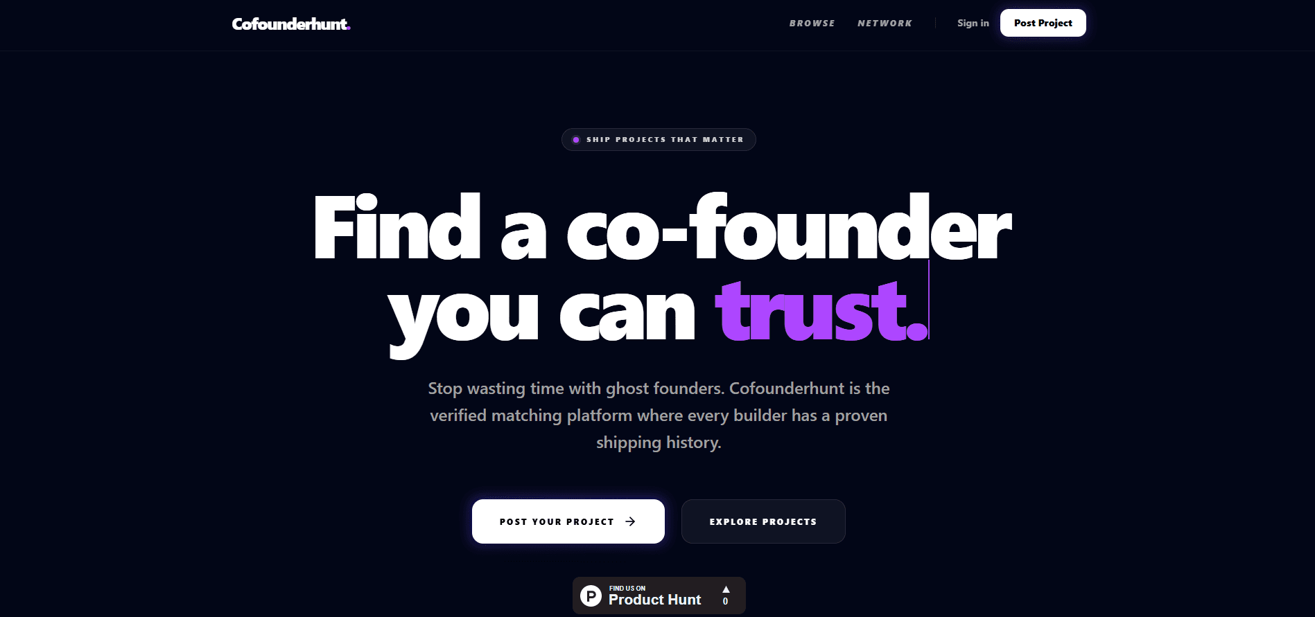 Cofounder Hunt - Product Images - Image 1