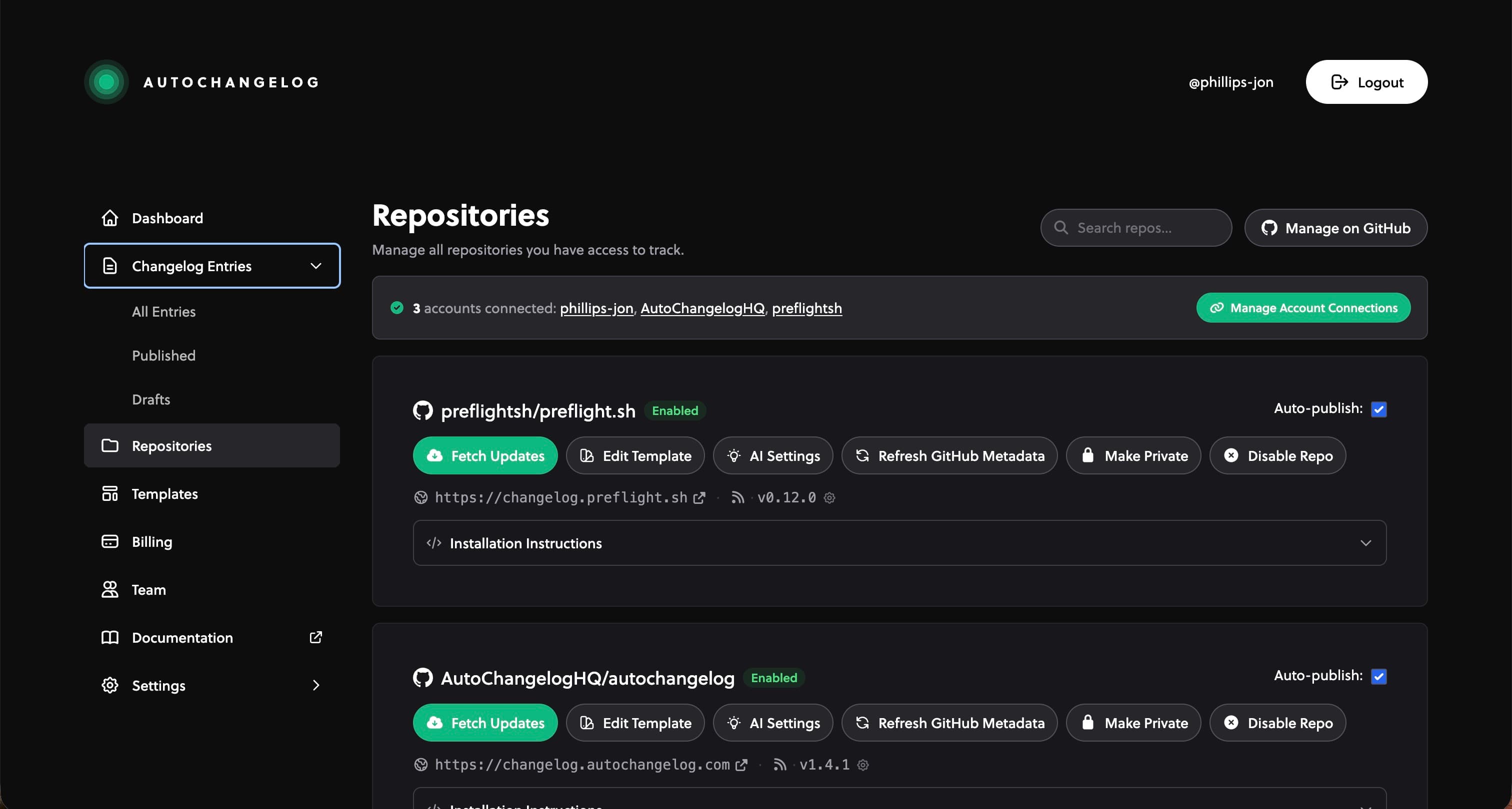 AutoChangelog - Product Images - Image 3