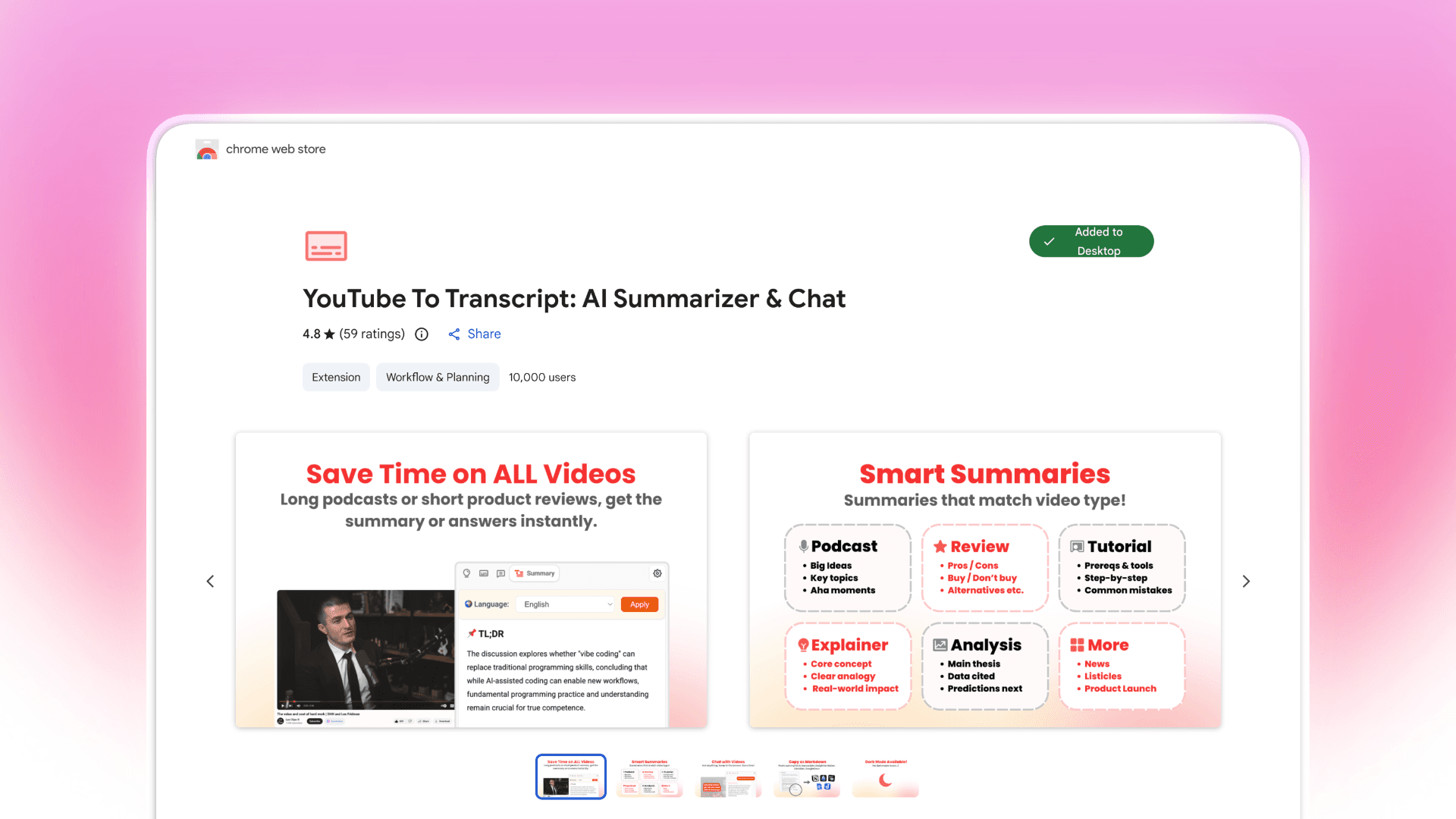 YouTubeToTranscript - Product Images - Image 4