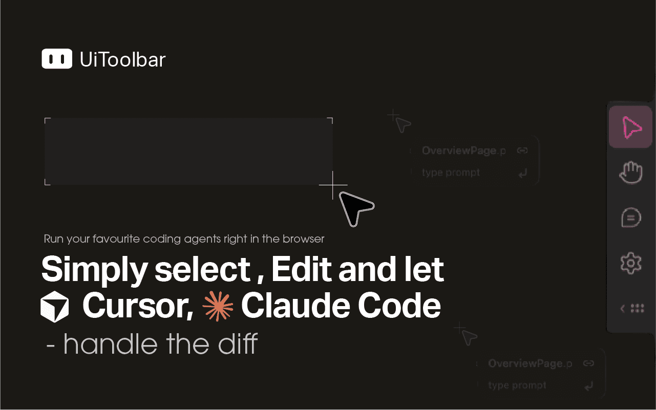 Uitoolbar: Direct visual design for coding agents | Orynth