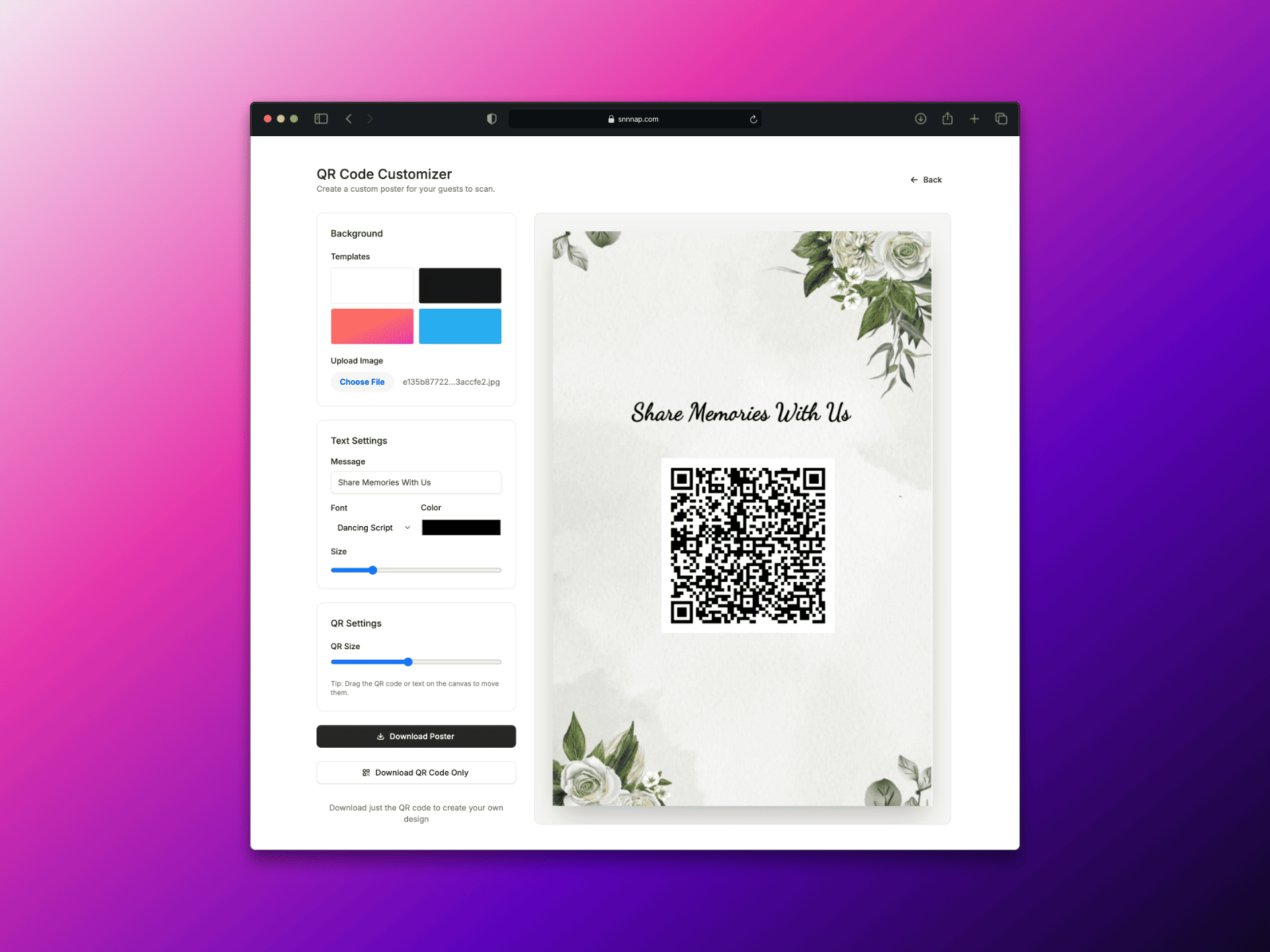 Snnnap - Digital albums for guests - Product Images - Image 4